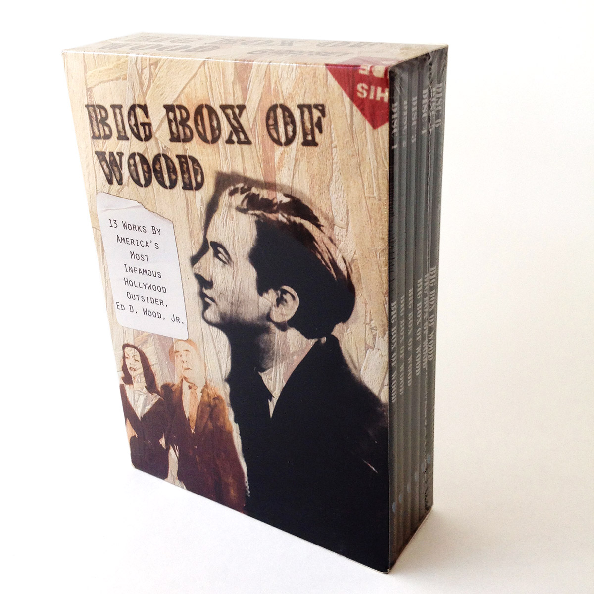 Big Box of Wood - DVD Replication and Packaging by OMM