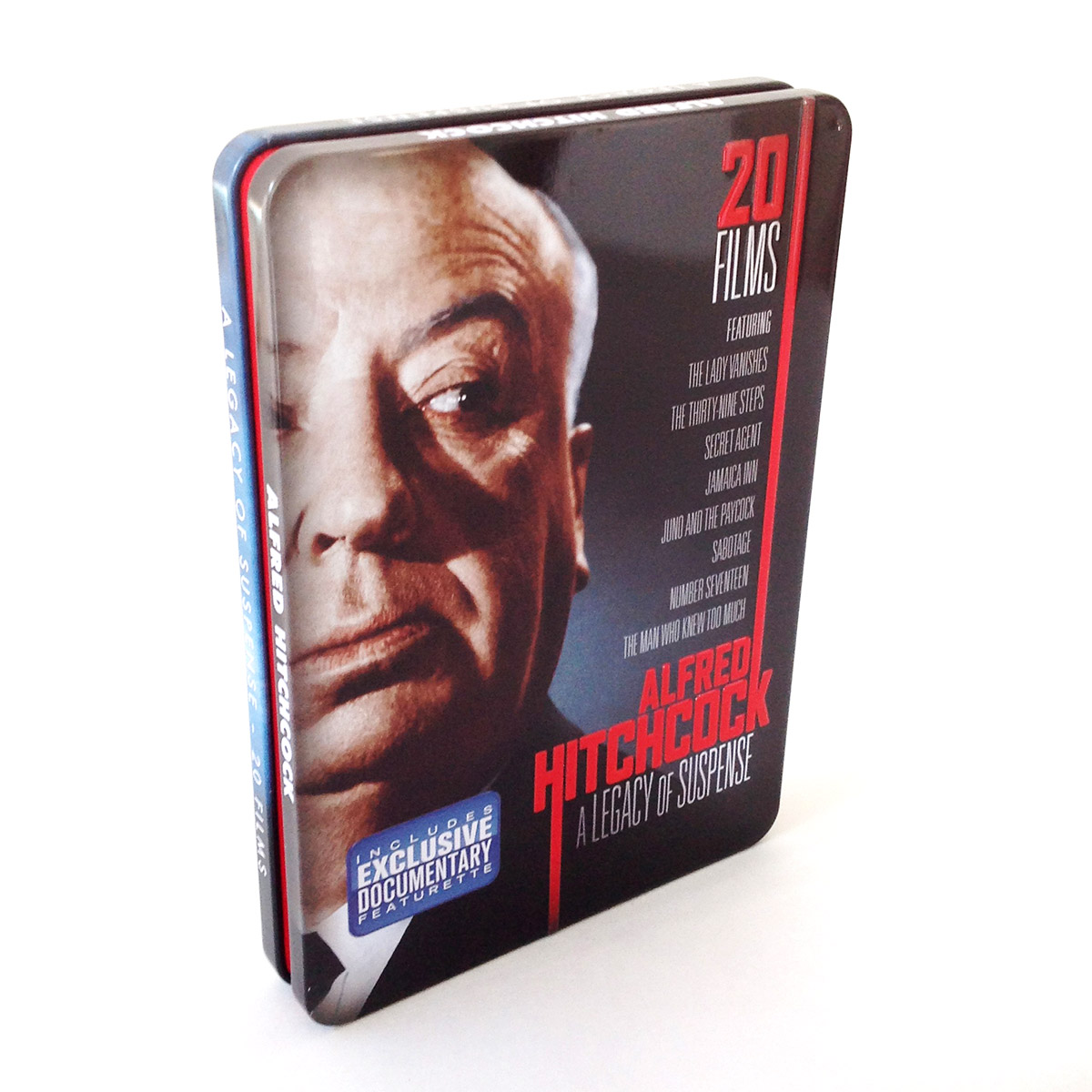 Hitchcock Tin - DVD Replication by OMM